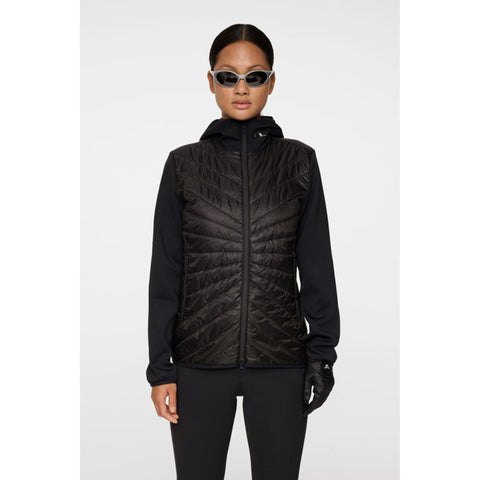 Madde Quilt Hybrid Kapuzenjacke