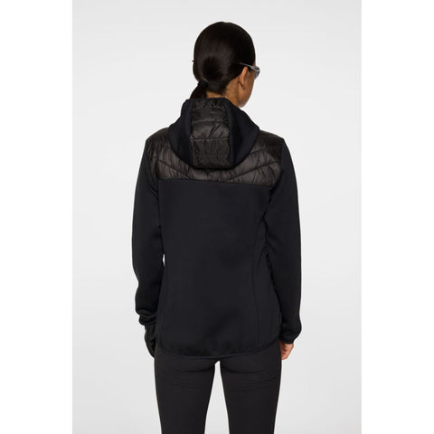 Madde Quilt Hybrid Kapuzenjacke