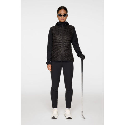 Madde Quilt Hybrid Kapuzenjacke