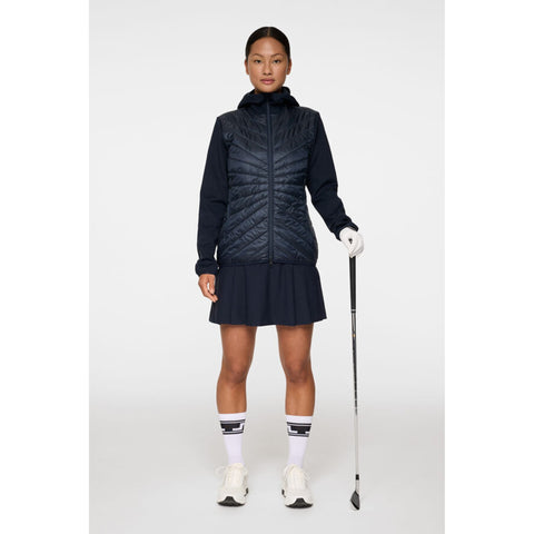Madde Quilt Hybrid Kapuzenjacke
