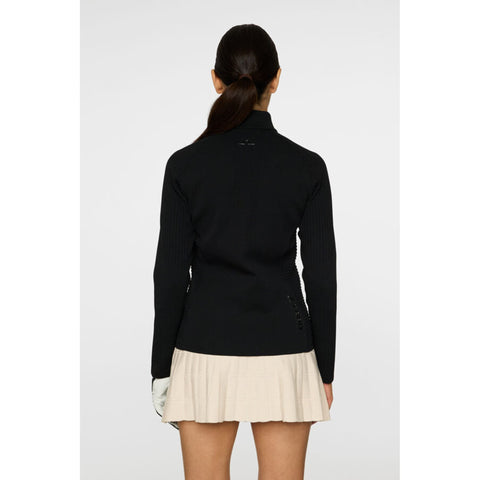 Wendy Tech Knit Zip Sweater
