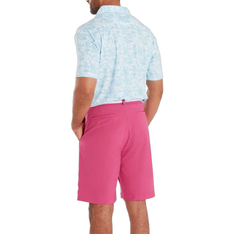 Garden Print Lisle Polo Herren