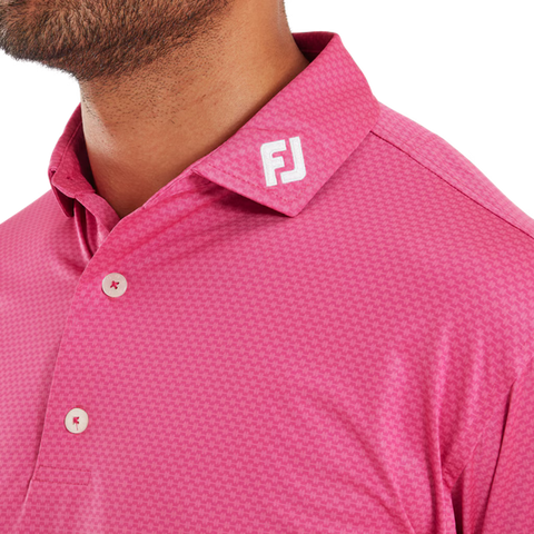Abax Print Lisle Polo Herren