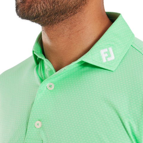 Abax Print Lisle Polo Herren