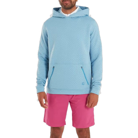 Textured Knit Hoodie Herren