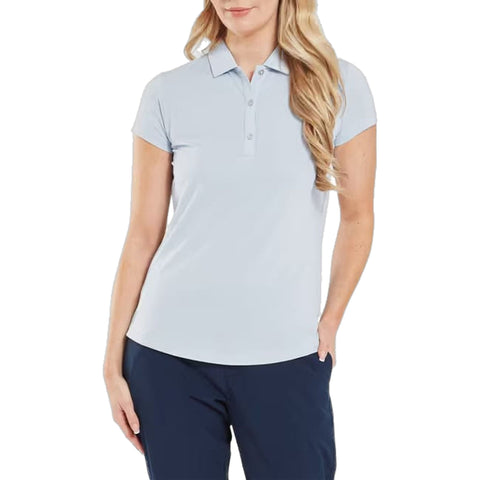Cap Sleeve Lisle Polo Damen