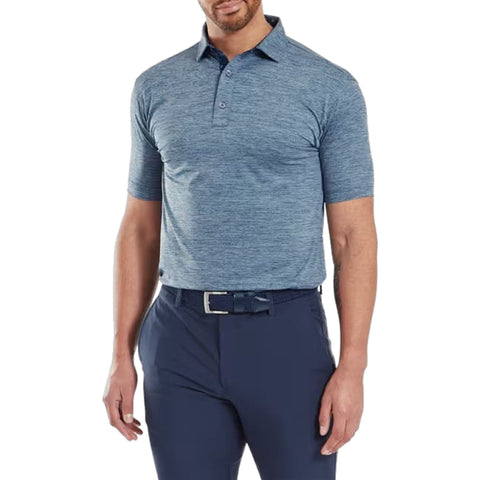 Heather Lisle with Trim Polo Herren