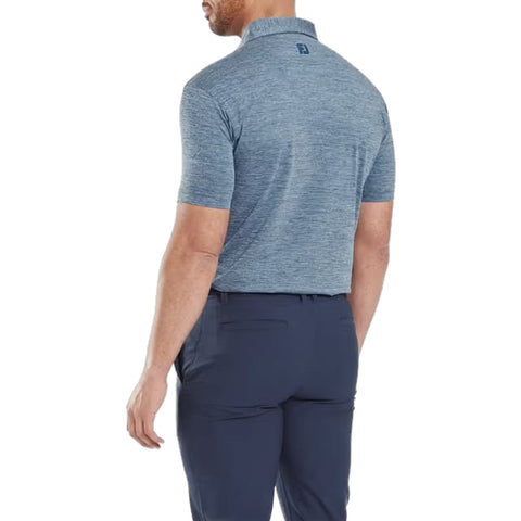 Heather Lisle with Trim Polo Herren