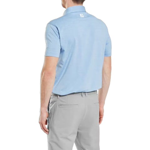 Heather Lisle with Trim Polo Herren
