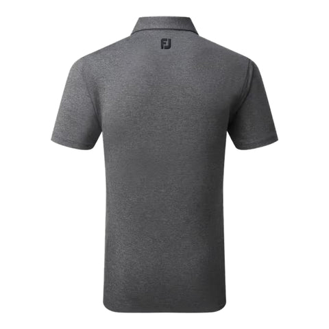 Heather Self Collar Lisle Polo Herren