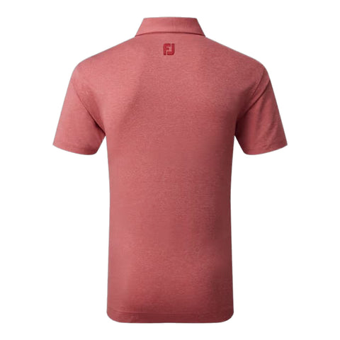 Heather Self Collar Lisle Polo Herren
