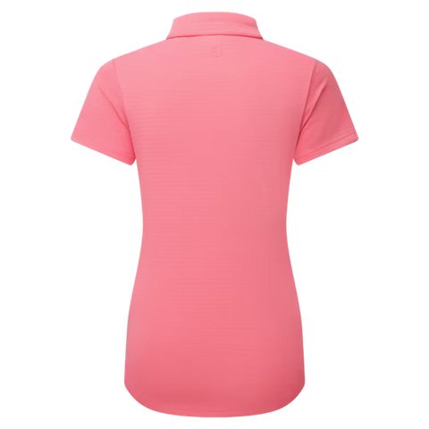Jacquard SS Polo Damen