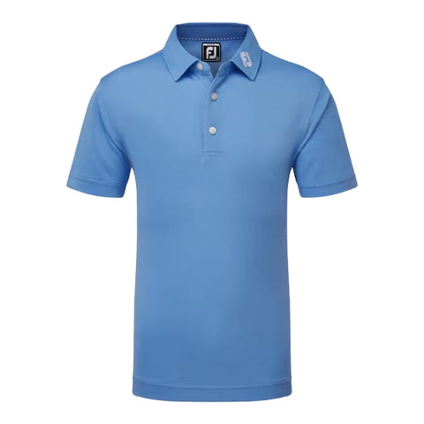 Junior Stretch Pique Solid Polo