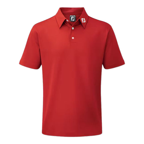 Junior Stretch Pique Solid Polo