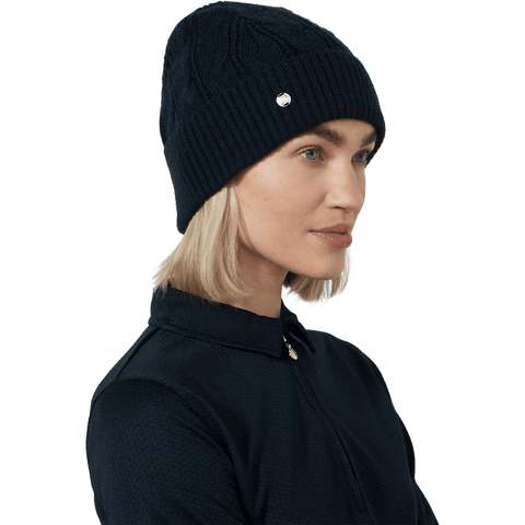 Cable Knit Mütze Damen