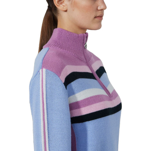 Multi-Striped Pullover Damen