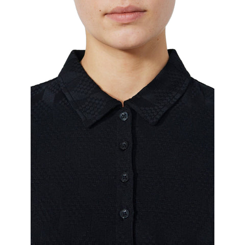 Graphic Jaquard Poloshirt Damen