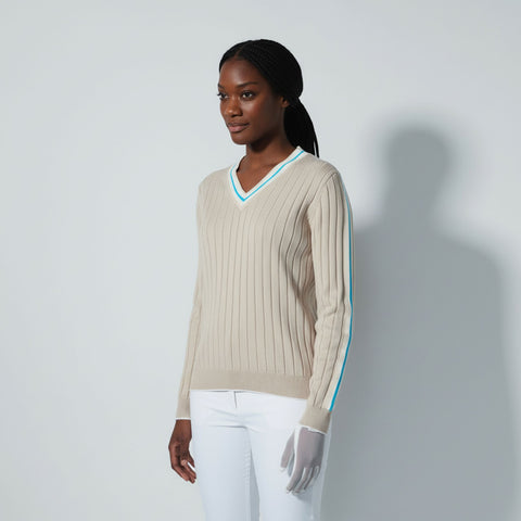 Daily Pullover Ärmelstreifen