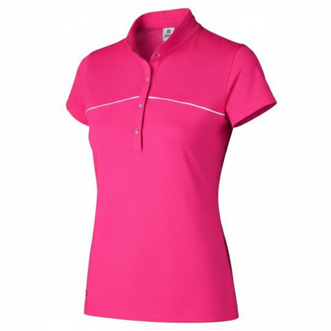 Adina SS Polo Hot Pink XS Damen