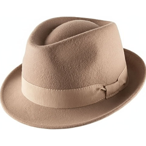Trilby Stoff-Hut Beige L