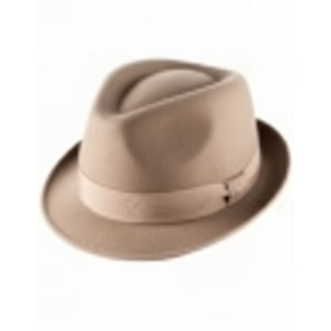 Trilby Stoff-Hut Beige L