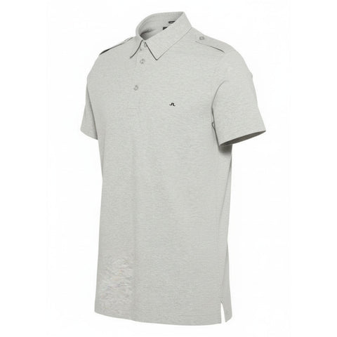 M Cliff JL Pique Stone Grey Melange S Herren