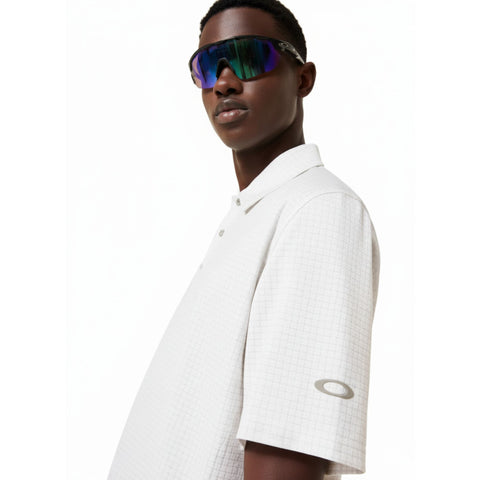 Grid Camo Polo Herren