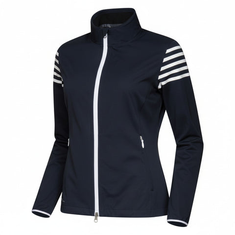 W Hurricane Jacket Flower White S Damen