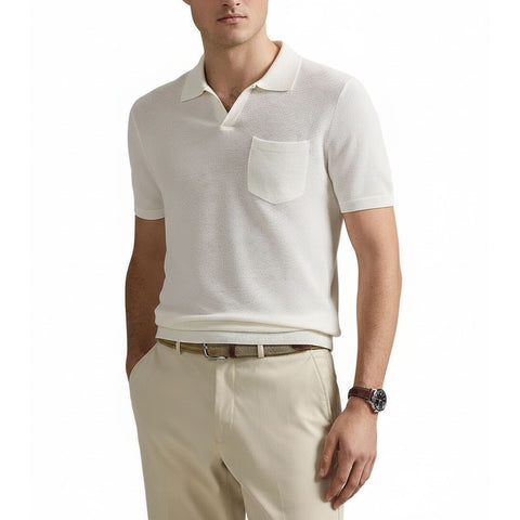 S/S Katesleeveknit Golfpolo Damen