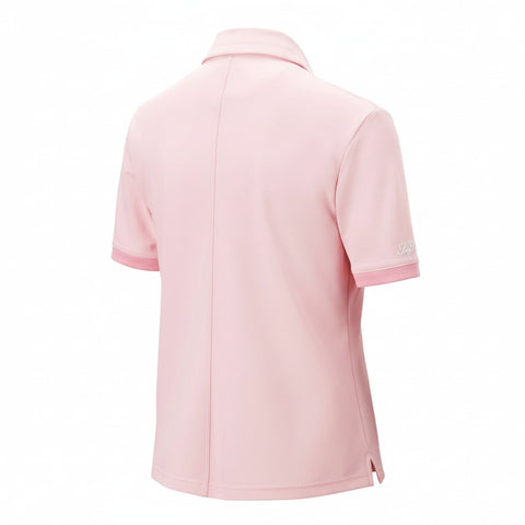 W Golf Liaison SS Polo mit Swarovski Kristallen Ro Damen