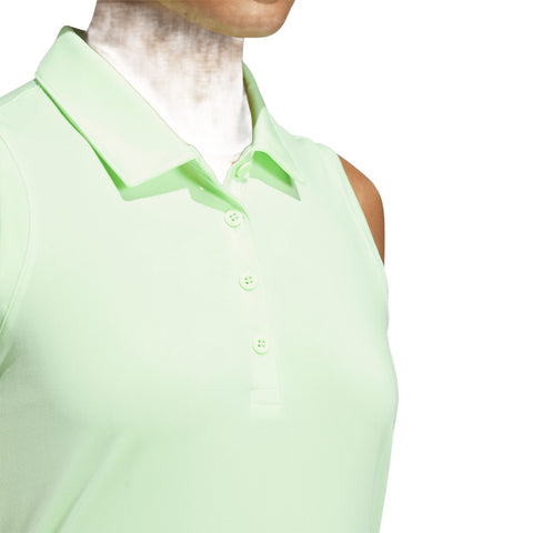 Ultimate365 Solid Sleeveless Polo Damen