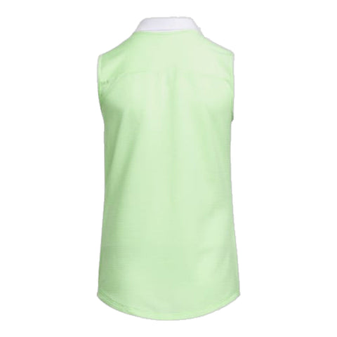 Ottoman Striped Sleeveless Polo Damen