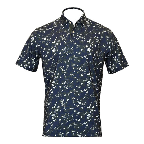 Floral Print Poloshirt Herren