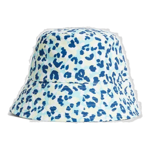 Rosa Print Bucket Hat Damen