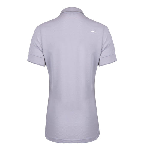 Ella Structure Polo Poloshirt Damen