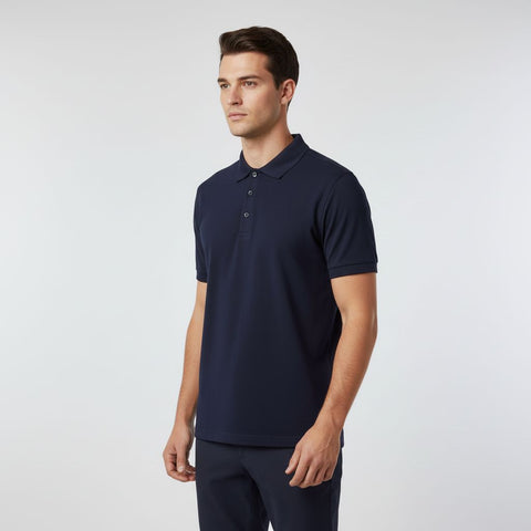 Kinloch Polo Pique Logo Herren