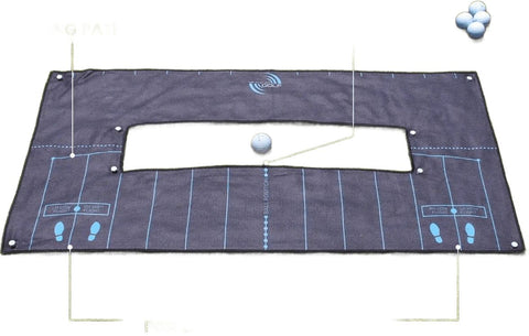 Ball Striker Alignment Towel