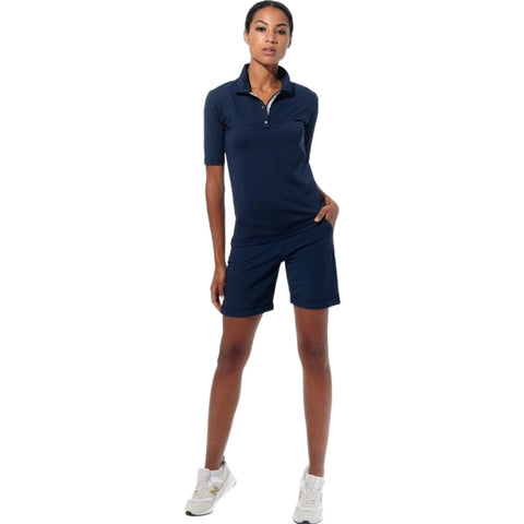 Merlyn Navy Polo Damen