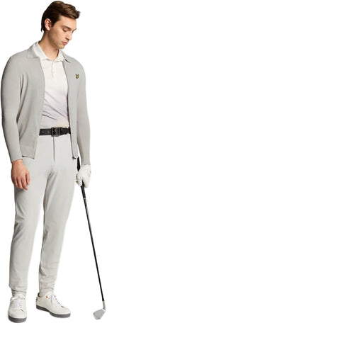 Lightweight Knitted Collared Cardigan Herren