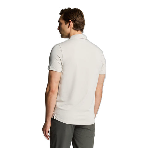 Contrast Placket Polo Shirt Herren