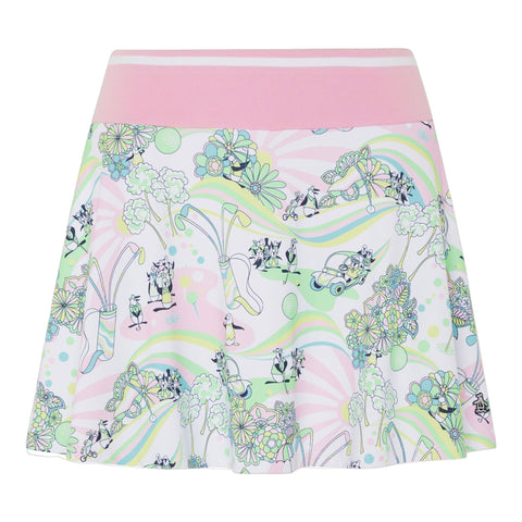 Groovy Pete Printed Flounce Skort Damen