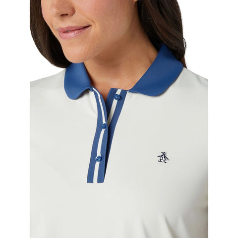 Waist Length Colourblock Polo Damen
