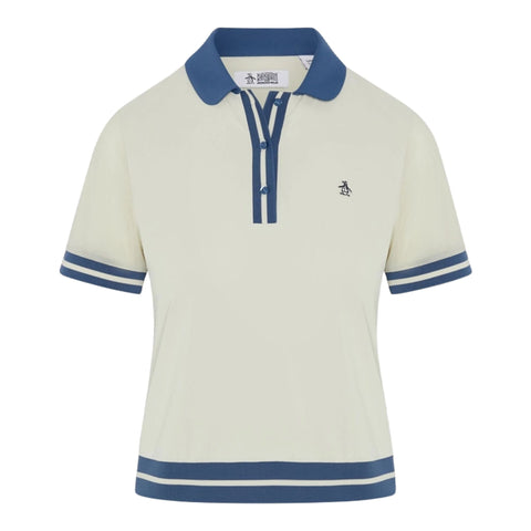 Waist Length Colourblock Polo Damen