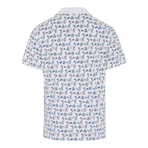 Player All-Over Print Polo Herren