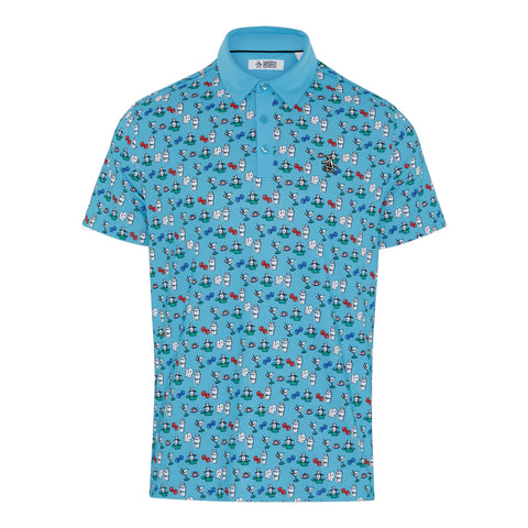 Player All-Over Print Polo Herren
