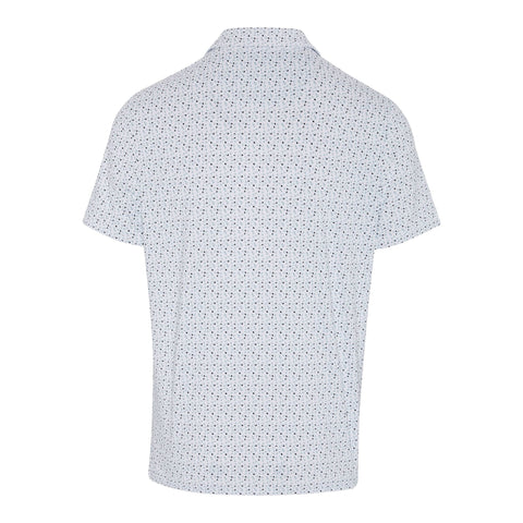 All-Over Golf Ball Print Golf Poloshirt Herren