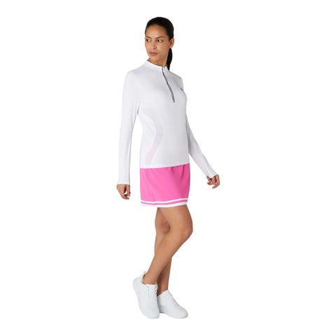 Longsleeve 1/4 Zip Layering Sweater Damen