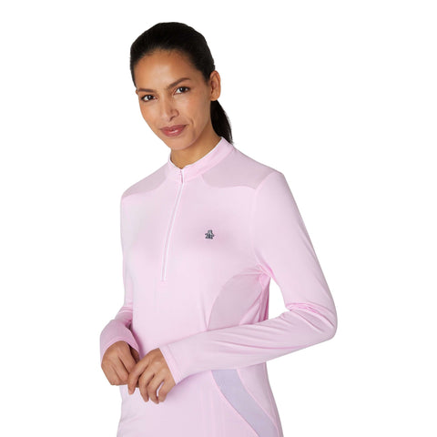 Longsleeve 1/4 Zip Layering Sweater Damen