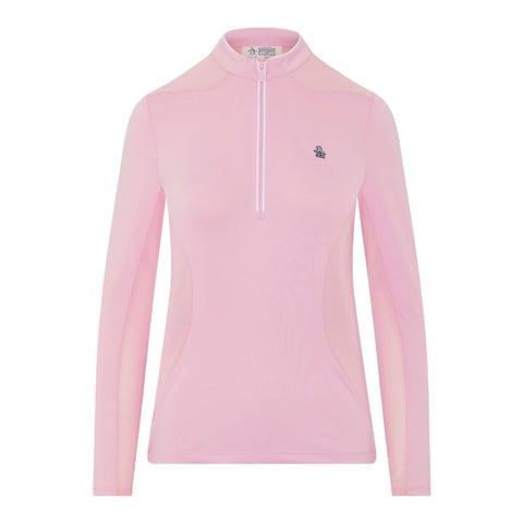 Longsleeve 1/4 Zip Layering Sweater Damen