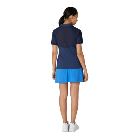 V-Neck Colour Polo Damen